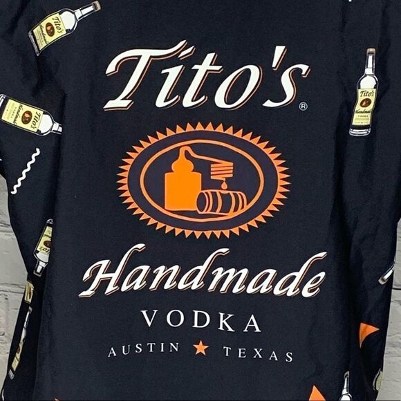 Tito’s Vodka Button down short sleeve shirt - Picture 2 of 10